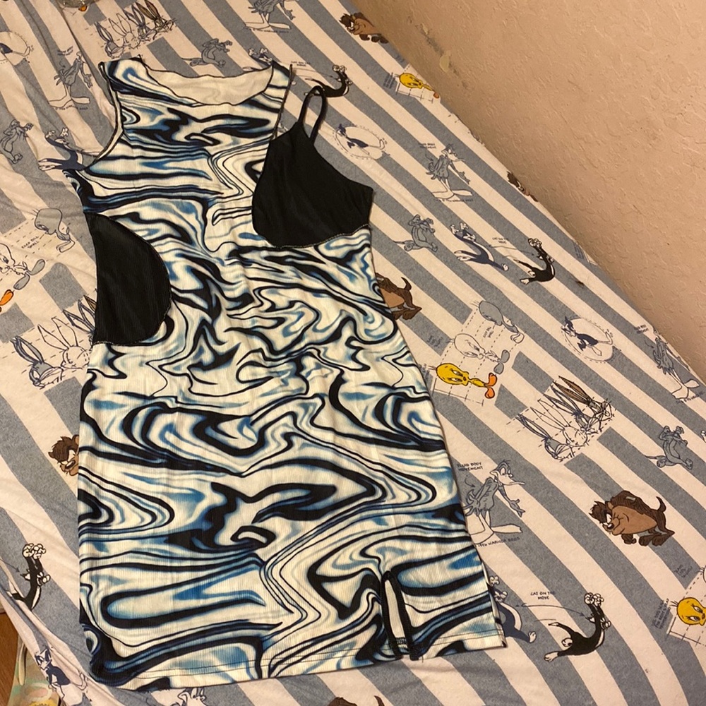 New blue dress